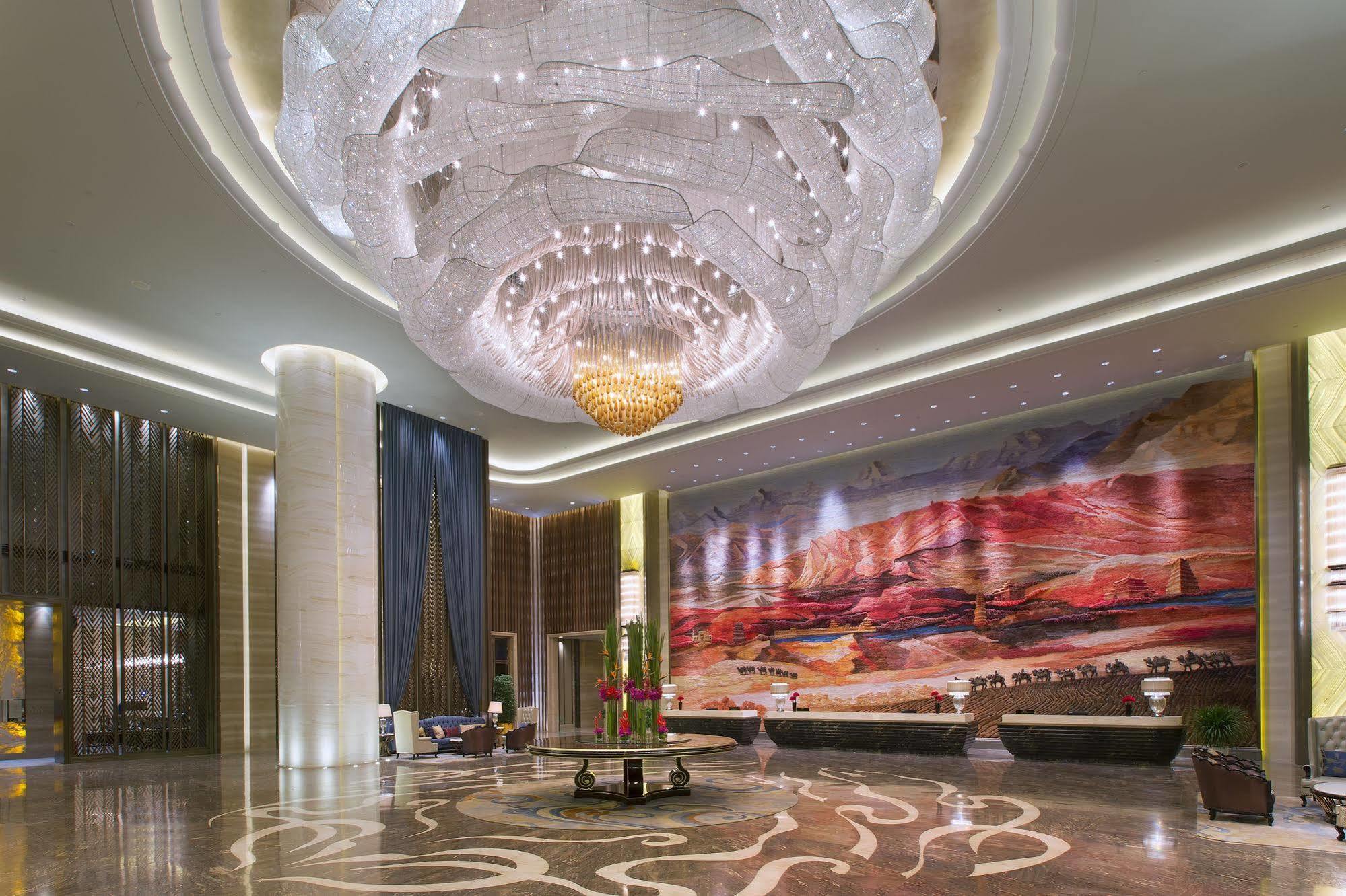 Hotel Wanda Vista Lanzhou Exterior foto