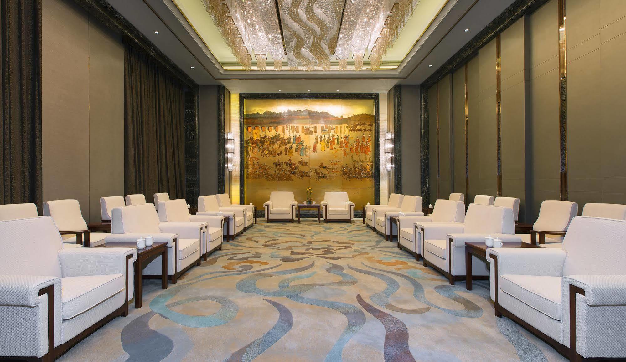 Hotel Wanda Vista Lanzhou Exterior foto